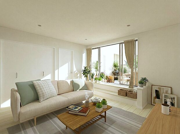 【３階スイートルーム※完成イメージパース】壁をスクリーンにして本格的なシアタールームとしてお使いいただけます。映画鑑賞やゲームなどを大迫力画面で満喫できます。