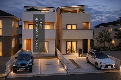 外観完成イメージパース