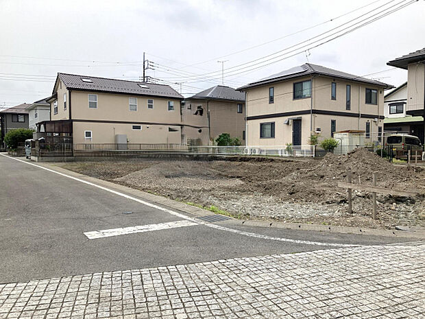 現地(6/14) ◎販売開始しました!この場所に、新しい住まいが誕生します!◎
