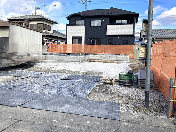 【現地（1/25）】◎いよいよ着工しました！基礎工事が順調に進んでおります！◎
