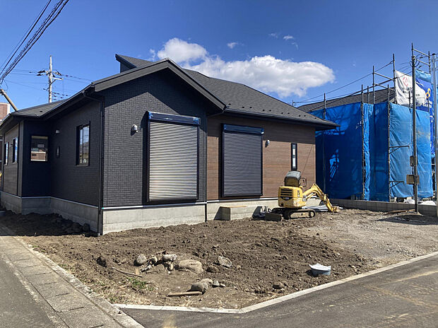 【現地（3/8）】◎1号棟の足場が外れました！いよいよ建物の全体像が見えてきました！◎