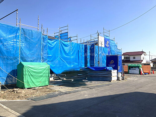 【現地（2/15）】◎上棟しました！家の骨組みがしっかりと組み上がりました！◎