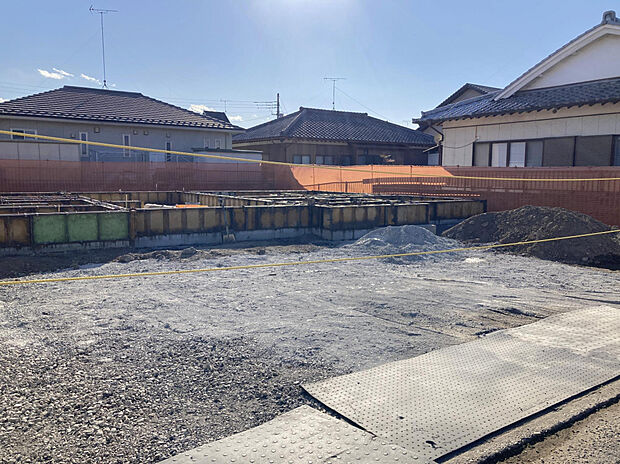 【現地（1/25）】◎着工しました！基礎工事が順調に進んでおります！◎
