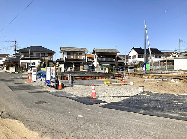 【現地(3/1)】◎着工しました!基礎工事が順調に進んでおります!◎