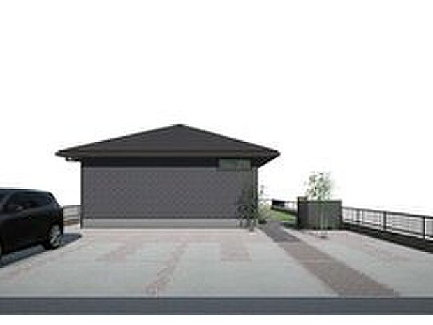 【No.4】駐車場が4台分確保した92.76坪のゆとりの敷地です。