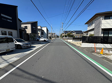 前面道路含む現地
