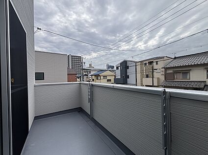 南向きバルコニー