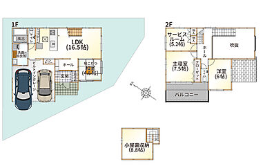 【橋本不動産】総28区画の新規分譲地～近江八幡駅徒歩1１分【土田町分譲地】 その他