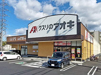 クスリのアオキ石山寺店 約300ｍ(徒歩4分)