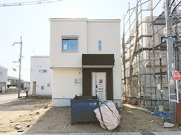 【15号地【ZEH+/W断熱/蓄電池/全館空調】】建築中です。ZEH+/W断熱/蓄電池7.4kW搭載/全館空調with air搭載物件です。