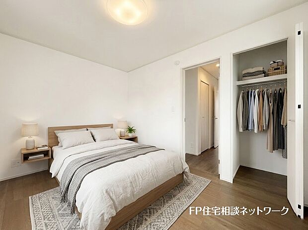 ■洋室■本画像はAIがCGで家具作成しており、実際の現地に家具は設置されておりません。また、販売価格に家具、小物等は含まれておりません。