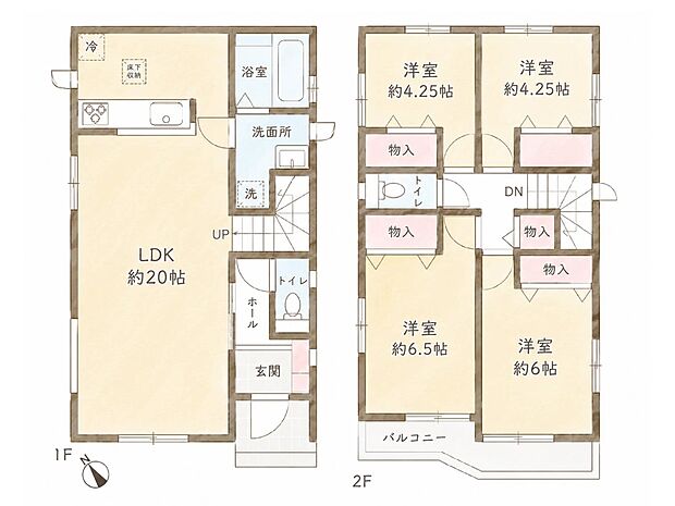 A号棟 間取図