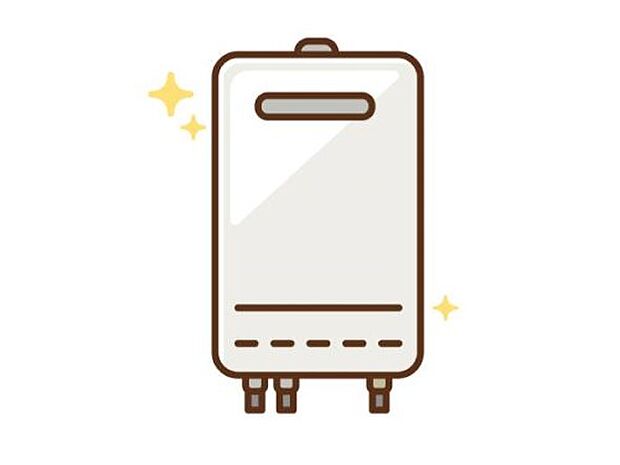 【その他内観】省エネ給湯器 従来型より熱効率が高く、少ない燃料でたくさんのお湯を沸かすことが出来る給湯器。
