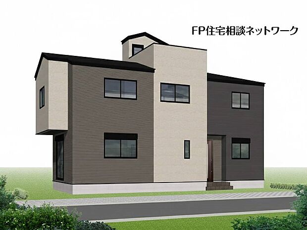 スタイリッシュなデザイナーズ住宅！広々したルーフバルコニー付で天気が良い日には、家族の憩いの空間になります。