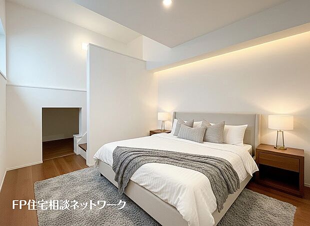 ■主寝室■本画像はAIがCGで家具作成しており、実際の現地に家具は設置されておりません。また、販売価格に家具等は含まれておりません。