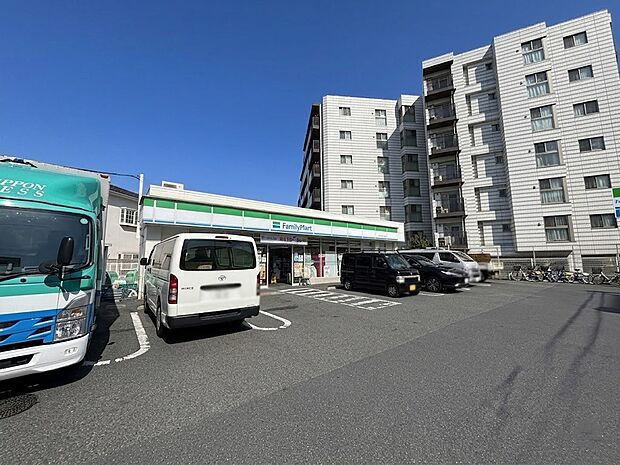 ファミリーマートMG溝口六丁目店（約190m・徒歩3分）