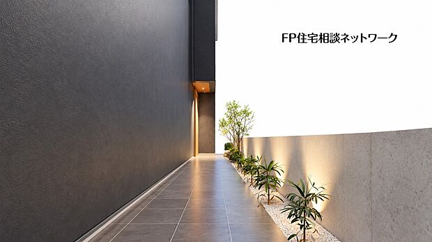【その他】ダークカラーの外壁と、植栽を美しく照らす間接照明が織りなす洗練されたアプローチ。ホテルライクな高級感と上質なデザインが、住まう人や訪れる人を優雅に迎えます。