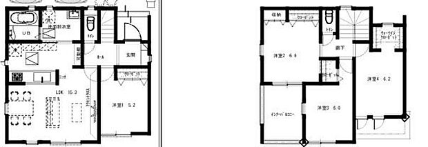 (1号棟)、価格2399万円、4LDK、土地面積135.16m2、建物面積95.43m2