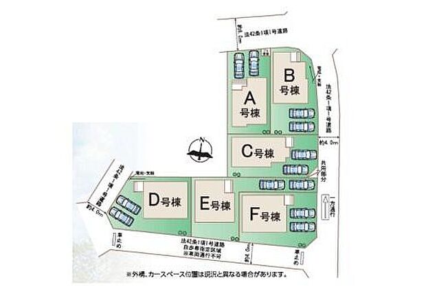 ◆谷塚駅まで徒歩18分◆保育園、小・中学校が徒歩10分圏内の好立地
◆敷地広々36.7坪以上◆全棟カースペース２台
◆全６棟の新築分譲住宅♪ライフスタイルに合わせて様々な間取りをご用意しました