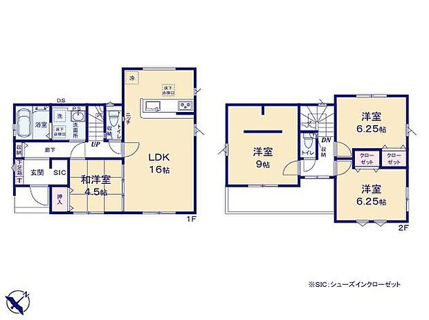 (1号棟)、価格3780万円、4LDK、土地面積171.14m2、建物面積99.36m2