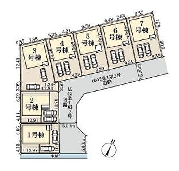 ◆陽当たり良好♪全７棟の新築分譲住宅
◆藤の牛島駅まで徒歩14分、春日部駅までバスも利用できます
◆全棟カースペース２台
◆前面道路は居住者以外の通行がほとんどなく静かで安全♪駐車もゆっくりできます♪