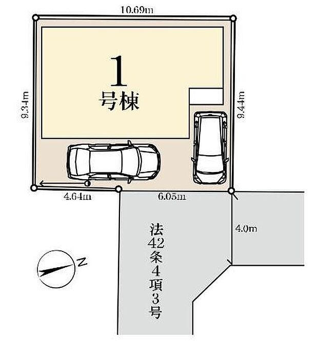 車種により、カースペース２台分ございますので、家族分の自転車を駐輪したり、来客用の駐車スペースとしてもお使いいただけます♪