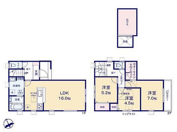 (1号棟)、価格4199万円、3LDK、土地面積77.09m2、建物面積80.79m2