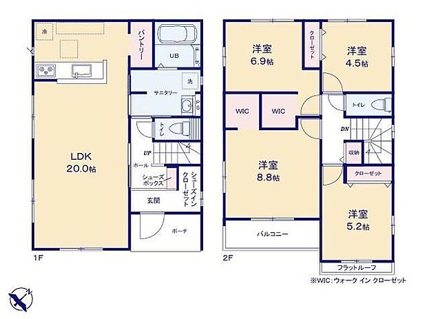 (3号棟)、価格3598万円、4LDK、土地面積139.96m2、建物面積103.51m2
