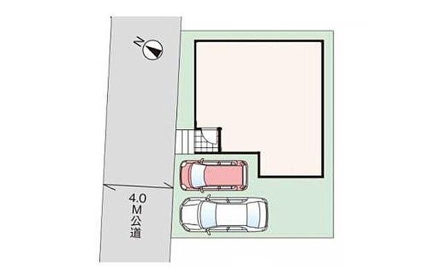 【全体区画図】◆越谷駅まで停歩7分でバスが利用できます
◆小さなお子様の通学も安心♪東越谷小学校まで徒歩2分
◆お買い物便利◆閑静な住宅街◆カースペース並列2台(車種制限あり)