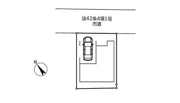 【区画図】◆花田小学校まで徒歩12分◆中央中学校まで徒歩6分
◆子育てに優しい落ち着いた住環境◆お買い物も便利♪