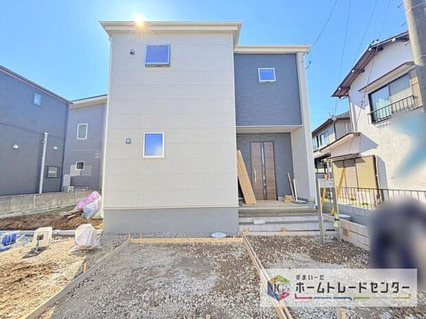 【現地外観写真】資料請求やご見学は即日対応可能♪陽当りや通風など住みやすさの工夫が満載。資料に載っていない街並みや周辺環境は、ぜひ現地で実際にお確かめください。

