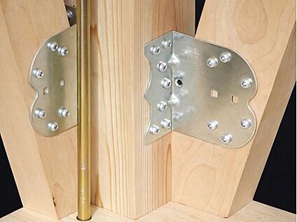  【見えない部分で耐震・耐久性を高める「耐震金物」】