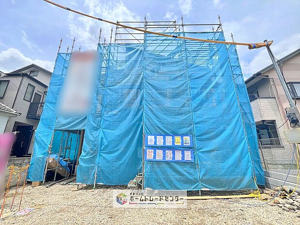 【現地外観写真】資料請求やご案内も即日対応いたします♪同じ施工例の物件見学や、完成イメージプレゼンテーションも承っております。どのような建物が建つか、間取りの広さは？など気になる点を一つ一つご説明させていただきます。