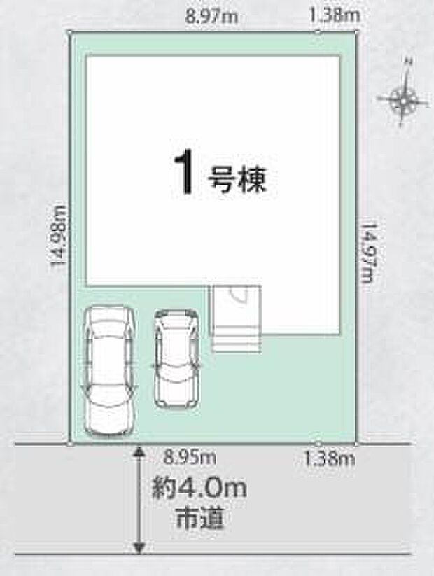 【全体区画図】◆急行停車駅「せんげん台」駅まで徒歩５分の好立地
◆桜井小学校まで徒歩11分◆北中学校まで徒歩10分
◆南道路につき陽当たり良好♪
◆車種にもよりますがお車は並列２台駐車できます