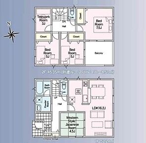 ◆陽当たり良好♪広々ＬＤＫ☆
◆リビング横には足を伸ばして寛げる憩いの和室を完備♪
◆お部屋すっきりストレージルーム付き☆
◆明るい南向きの広々インナーバルコニーでお洗濯も快適♪ 