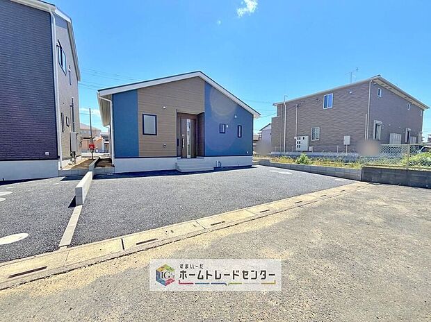 【現地外観写真】資料請求やご見学は即日対応可能♪陽当りや通風など住みやすさの工夫が満載。資料に載っていない街並みや周辺環境は、ぜひ現地で実際にお確かめください。