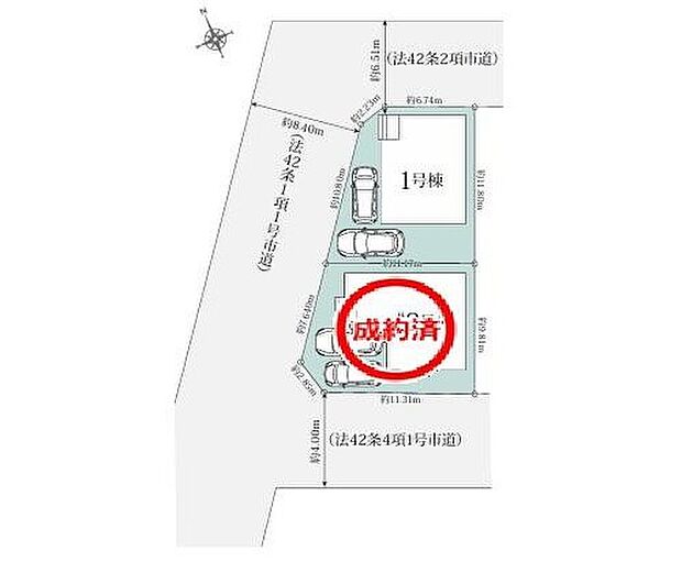 【全体区画図】◆越谷駅まで徒歩19分、停歩3分でバスも利用できます
◆陽当たり良好♪明るい角地
◆敷地内にカースペース2台分
◆ロジャース越谷店まで徒歩10分など周辺に商業施設が多数♪お買い物も便利です