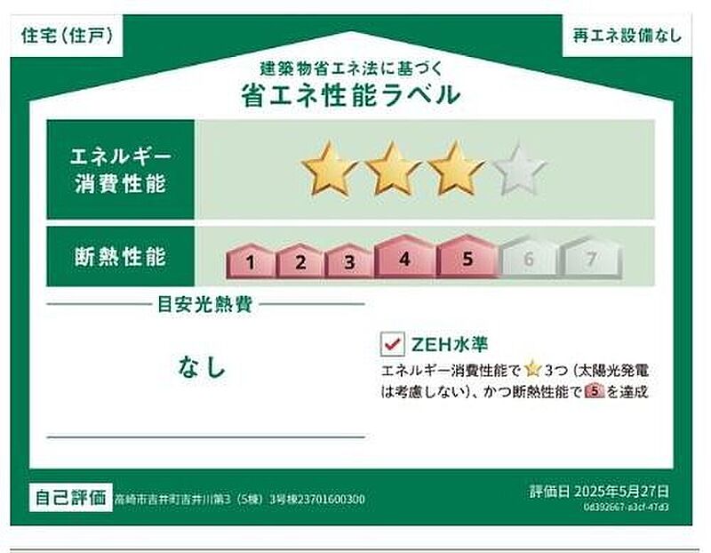 省エネ性能ラベル
