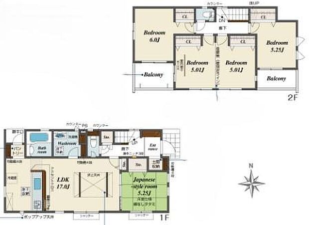 (3号棟)、価格2690万円、4LDK、土地面積262.71m2、建物面積107.23m2