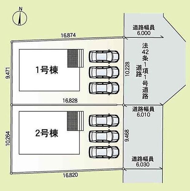 カースペースは並列3台分駐車可能です☆
車通勤の方にもお勧めです♪急な来客時や、ご家族分の自転車の駐輪にも便利です！