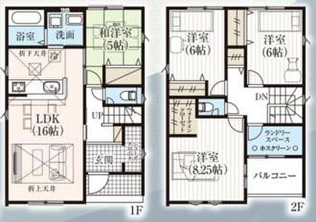 (2号棟)、価格2990万円、4LDK+S、土地面積220.81m2、建物面積110.96m2