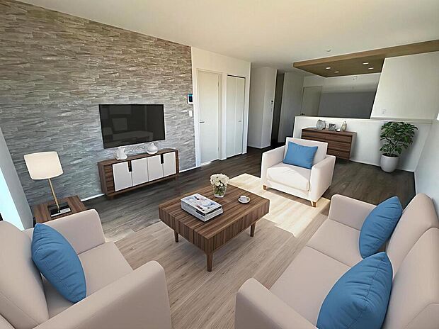 【LDK】※家具をCG合成しております。家具付き販売ではございません