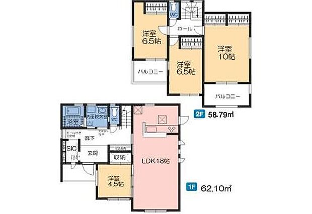 【4LDK】収納も多く住みやすい邸宅です♪ご家族での生活に寄り添う設計となっております!