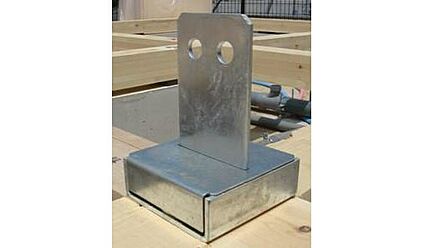 オリジナル柱脚・柱頭固定金物「TロックII」