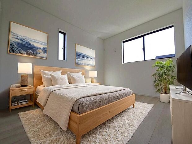 【居室】※家具をCG合成しております。家具付き販売ではございません