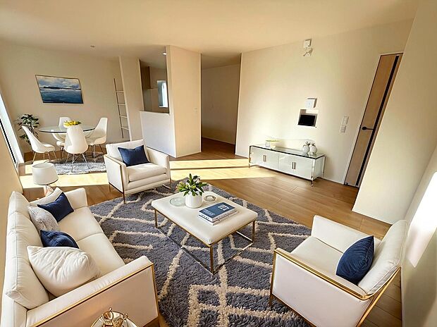 【LDK】※家具をCG合成しております。家具付き販売ではございません