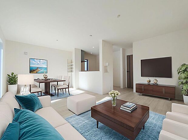 【LDK】※家具をCG合成しております。家具付き販売ではございません