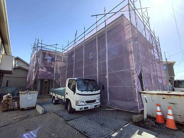 【現地（2026年2月）撮影】◆休日にご家族揃ってご見学はいかがでしょうか♪実際の現地を見てみると図面などではわからない、新たな発見もありますのでまずはお気軽にお問い合わせください！！