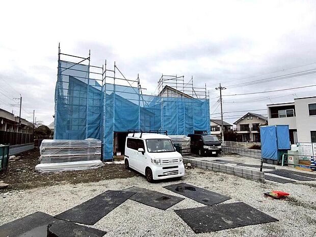 【現地外観写真】現地(2026年2月)撮影
【本日、ご見学できます♪】高断熱+省エネの長期優良住宅~地震に強い家~