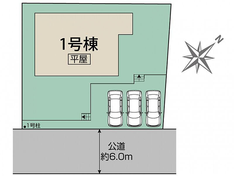 熊谷市船木台5丁目1棟 区画図